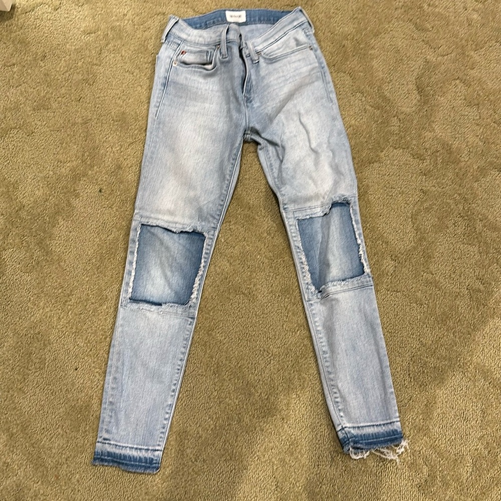 Hudson jean’s with knee pads